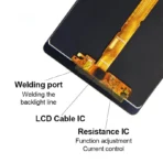 LCD Assembly Without Frame Compatible For Mate 8/Mate 8 Lite LCD Display Screen - Image 2