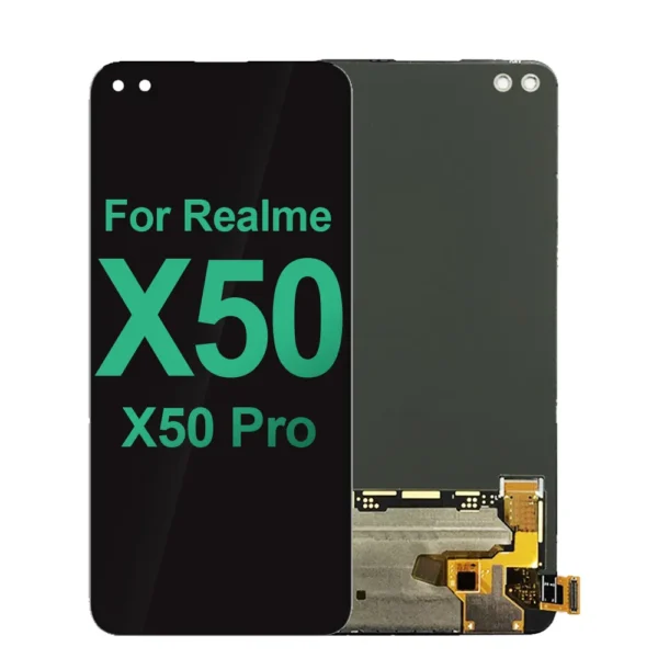 LCD Assembly Without Frame Compatible For Realme X50/X50pro LCD Screen Display