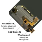 LCD Assembly Without Frame Compatible For Realme X50/X50pro LCD Screen Display - Image 2