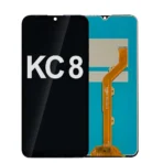 Original LCD Assembly With Steel Plate Compatible For Tecno KC 8 / LCD Screen Display