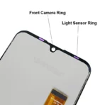 Original LCD Assembly With Steel Plate Compatible For Tecno Spark 3/ LCD Screen Display - Image 3