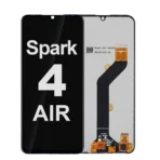 Original LCD Assembly With Steel Plate Compatible For Tecno Spark 4 AIR /LCD Screen Display