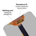 Original LCD Assembly With Steel Plate Compatible For Tecno Camon 12pro / LCD Screen Display - Image 3