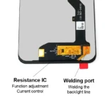 LCD Assembly Without Frame Compatible For ZTE V Smart 1050 2050 LCD Screen Display - Image 2