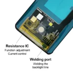 LCD Assembly Without Frame Compatible For ZTE AXON 10 PRO 5G LCD Screen Display - Image 3