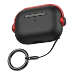 TPU Airpods Cases with Black Key Ring