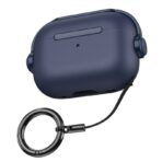 TPU Airpods Cases with Black Key Ring - Image 4